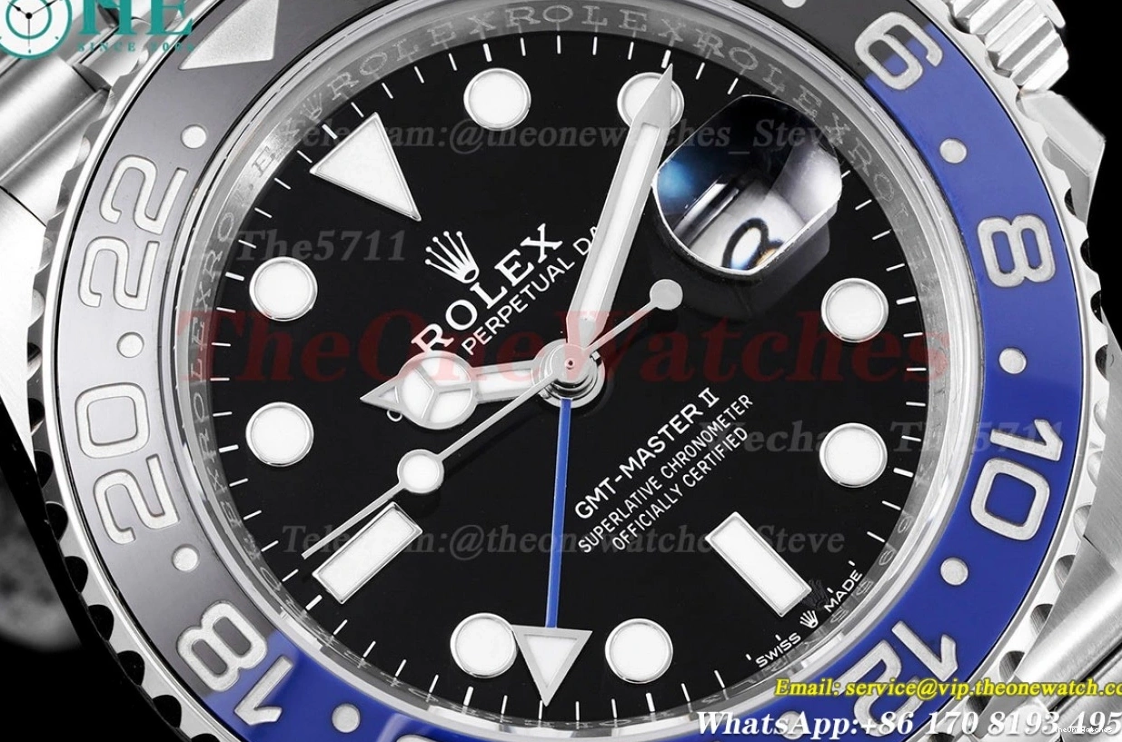 126710 904L VR3285 C+F Master V2 II SS GMT 40mm SS Batgirl Jub 0328